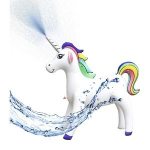 Inflatable Unicorn Sprinkler, The Best Outside Water Yard Toy For Kids